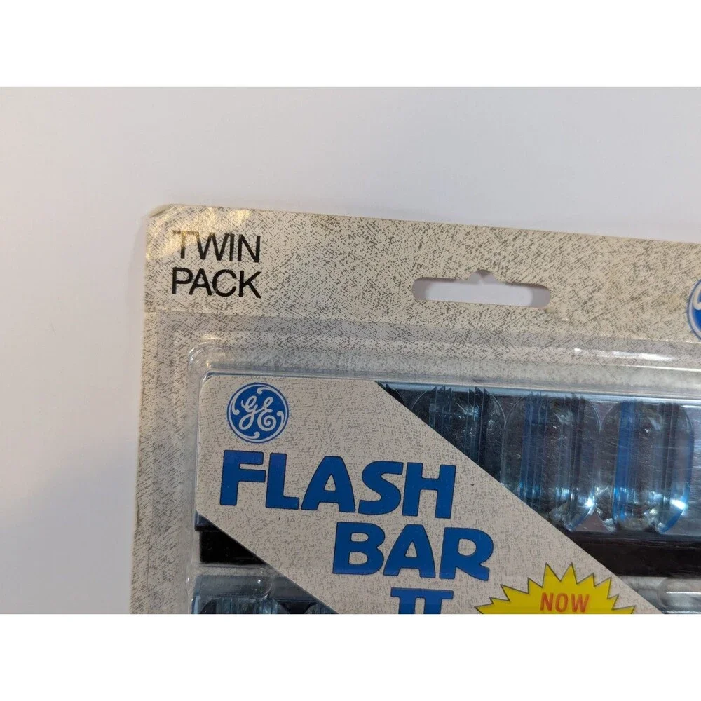 GE Flash Bar II Twin Pack for Polaroid SX-70 Film Cameras New Old Stock